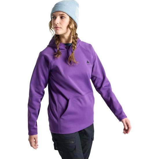 BURTON Crown Weatherproof Pullover Fleece - Γυναικείο τεχνικό φούτερ - Imperial Purple