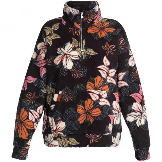 ROXY Live Out Loud - Γυναικείο Fleece - Phantom Sunny Floral polaire