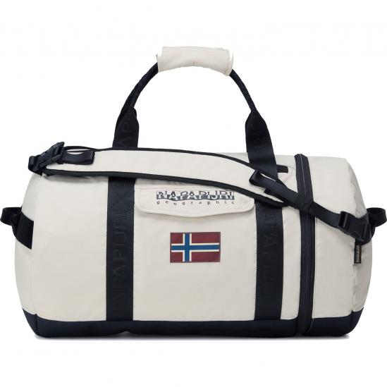 NAPAPIJRI Bering Travel Duffle bag 52.5 Lt - Σάκος Ταξιδίου - Beige Silver