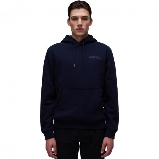 Napapijri B-Kander Hoodie - Ανδρικό Φούτερ - Blue Marine