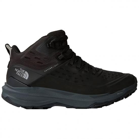 The North Face VECTIV™ Exploris II MID FutureLight™ - Γυναικείο Δερμάτινο Μποτάκι πεζοπορίας- TNF Black-Vanadis Grey