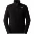 THE NORTH FACE Men's 100 Glacier 1/4 Zip Fleece - TNF Black-NPF