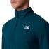 THE NORTH FACE Men's 100 Glacier 1/4 Zip Fleece - Midnight Petrol