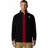 THE NORTH FACE Men's 100 Glacier Full-Zip Fleece - TNF Black-NPF