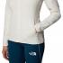 THE NORTH FACE Women's 100 Glacier Full-Zip Fleece - White Dune-NPF