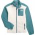 THE NORTH FACE Women's Yumiori Full-Zip Fleece Jacket - White Dune/Algae Blue/Midnight Petrol