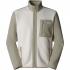 THE NORTH FACE Men's Yumiori Full-Zip Fleece Jacket - White Dune/Clay Grey