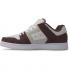 DC Manteca - Leather Shoes for Women's - Plum/Off White