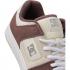 DC Manteca - Leather Shoes for Women's - Plum/Off White