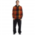 DC Ruckus - Ανδρικό Πουκάμισο Flannel - Black/Ar.Spice/Chipmunk Plaid