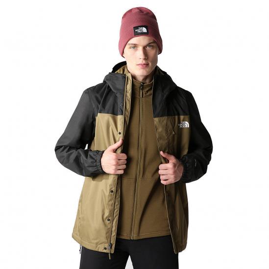 THE NORTH FACE Men's Quest Zip-In Triclimate® Jacket - Military Olive/TNF Black