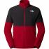 THE NORTH FACE Men's Glacier Heavyweight Full-Zip - Ανδρική ζακέτα Fleece - Garnet Red-Asphalt Grey