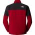 THE NORTH FACE Men's Glacier Heavyweight Full-Zip - Ανδρική ζακέτα Fleece - Garnet Red-Asphalt Grey