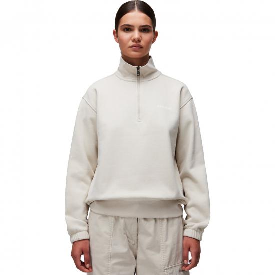 Napapijri B-Bise Half-Zip - Γυναικεία μπλούζα - Beige Silver