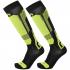 MICO 112 Light weight Natural Merino - Κάλτσες ski - Black Yellow fluo