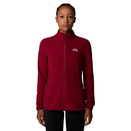 THE NORTH FACE Women's 100 Glacier Full-Zip Fleece - Beetroot