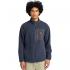 Quiksilver Clean Coast - Ανδρικό Full-zip Fleece - Blue Nights