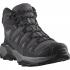 SALOMON X-Ultra 360 Leather Mid Gore-tex - Γυναικεία μποτάκια πεζοπορίας - Shark/Nine Iron/Cloud Gray