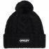 Oakley Harper Pom Beanie - Γυναικείος Σκούφος - Black