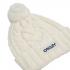 Oakley Harper Pom Beanie - Γυναικείος Σκούφος - Arctic white