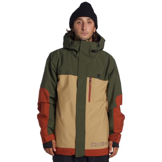 DC Defiant insulated 10K- Technical Snow Jacket for Men - deep depths