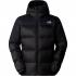 THE NORTH FACE Men's Down 2.0 Hooded Jacket - Ανδρικό πουπουλένιο μπουφάν -TNF Black Heather/TNF Black