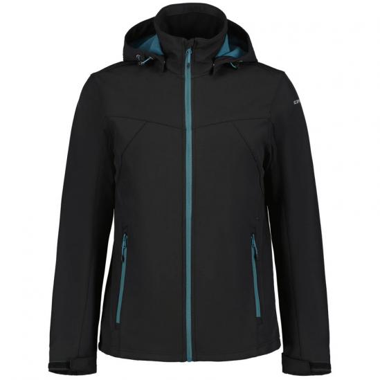 ICEPEAK Brimfield 2- Aνδρικό softshell jacket - Black petrol